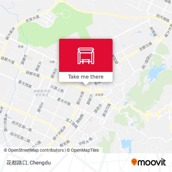 花都路口 map