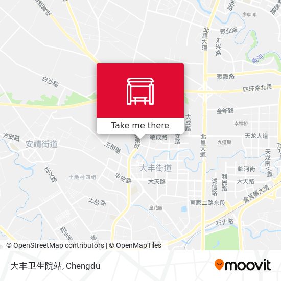 大丰卫生院站 map