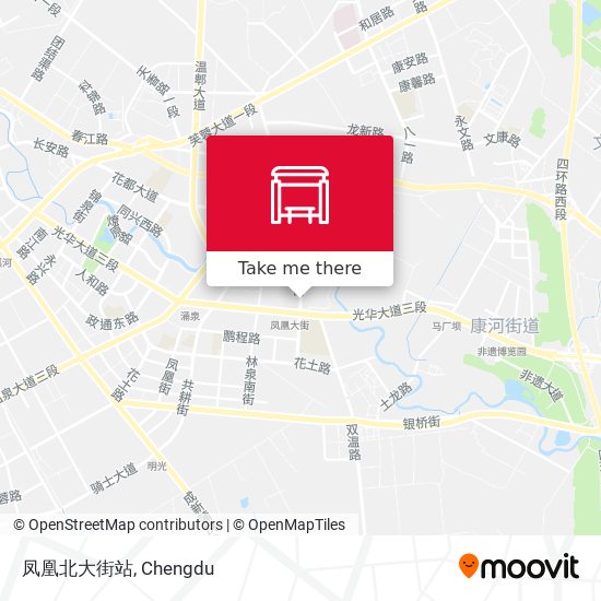 凤凰北大街站 map