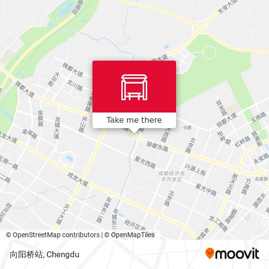 向阳桥站 map