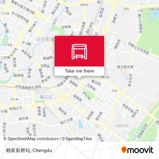 赖家新桥站 map