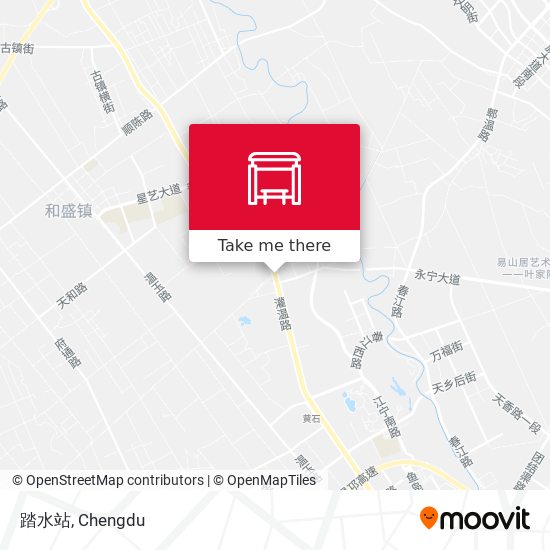 踏水站 map
