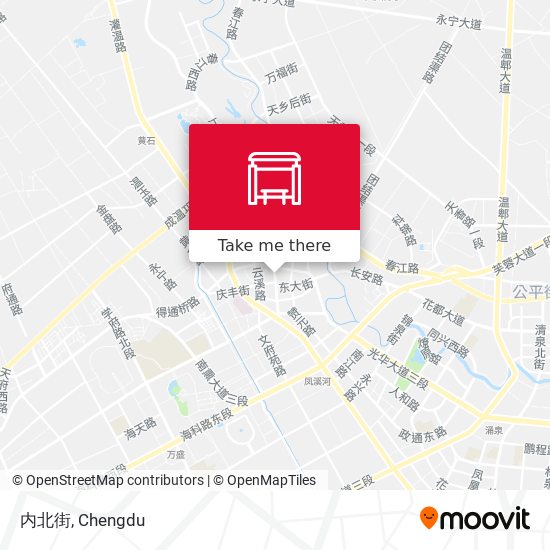 内北街 map