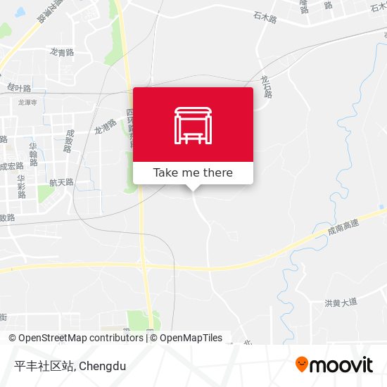 平丰社区站 map