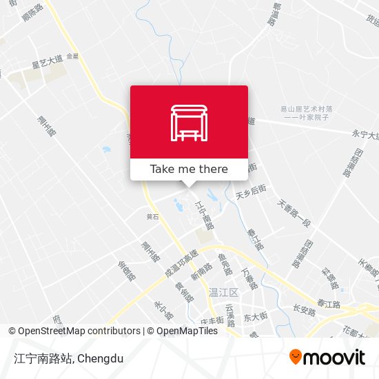 江宁南路站 map
