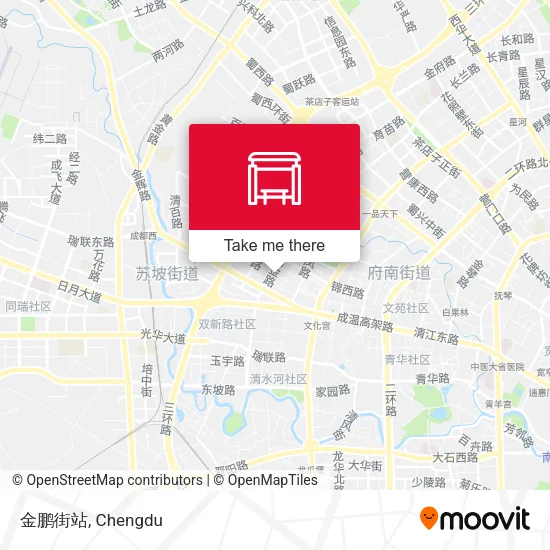 金鹏街站 map