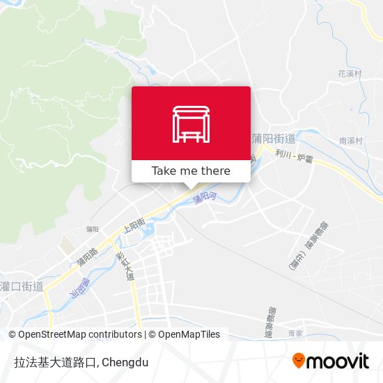 拉法基大道路口 map
