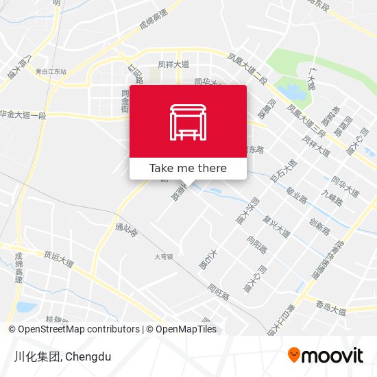 川化集团 map