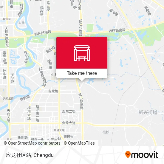 应龙社区站 map