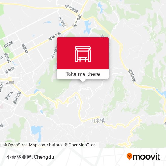 小金林业局 map