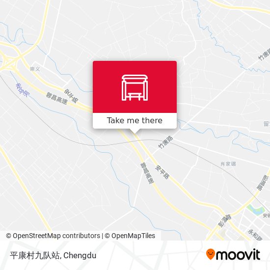 平康村九队站 map