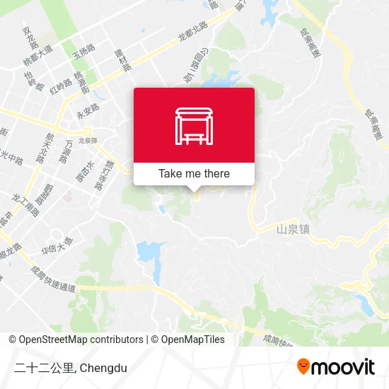 二十二公里 map