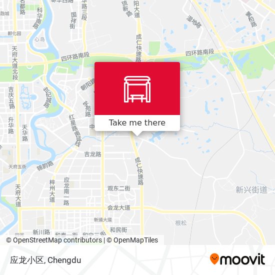 应龙小区 map