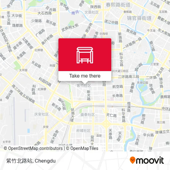 紫竹北路站 map