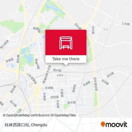 桂林西路口站 map