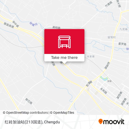 红砖加油站(213国道) map