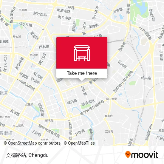 文德路站 map