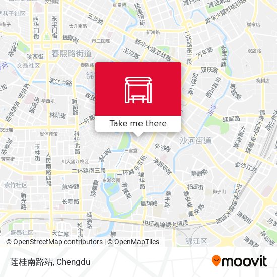 莲桂南路站 map
