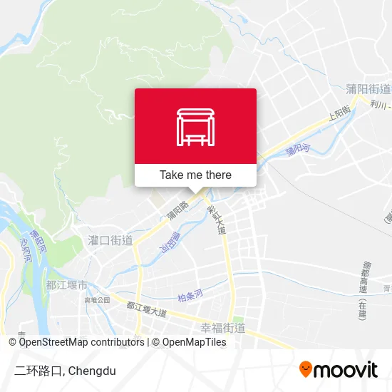 二环路口 map