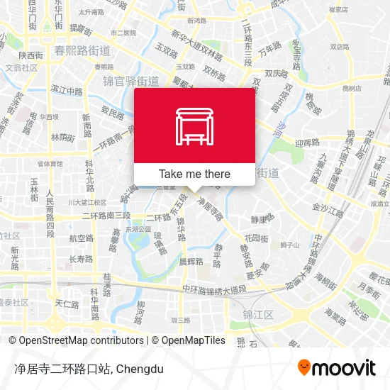 净居寺二环路口站 map