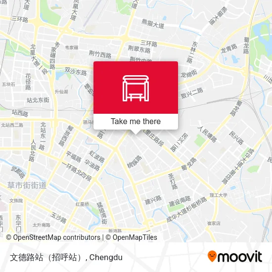 文德路站（招呼站） map