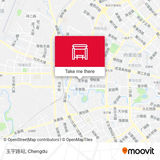 玉宇路站 map