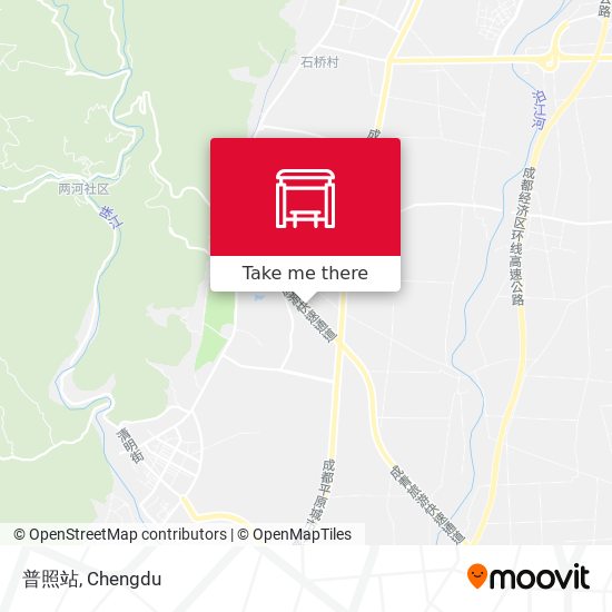 普照站 map