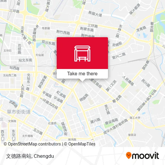 文德路南站 map