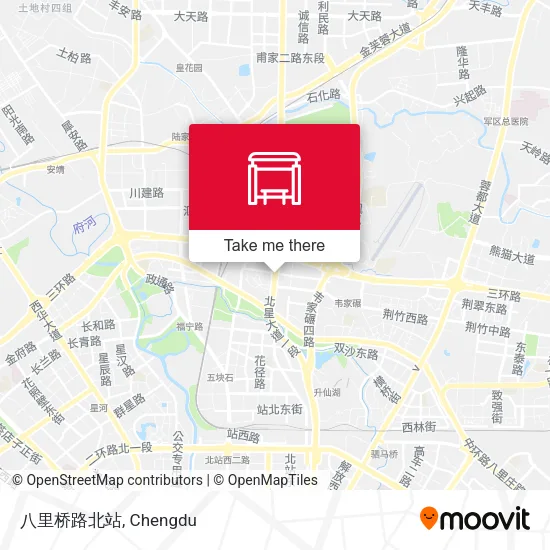 八里桥路北站 map