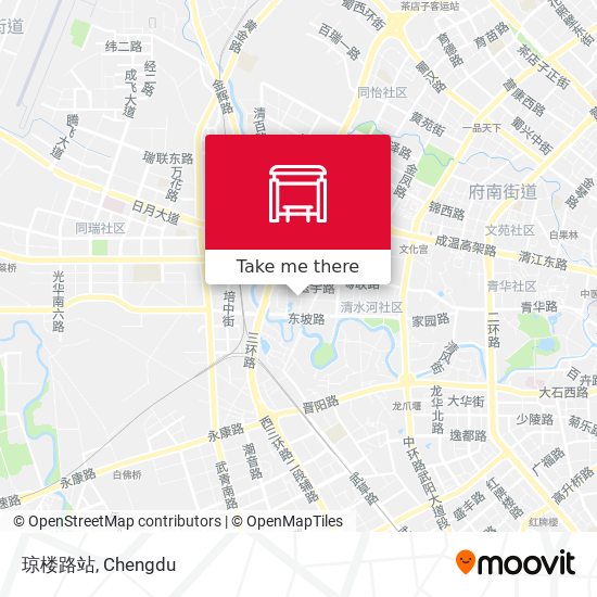 琼楼路站 map