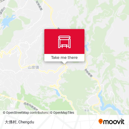 大佛村 map