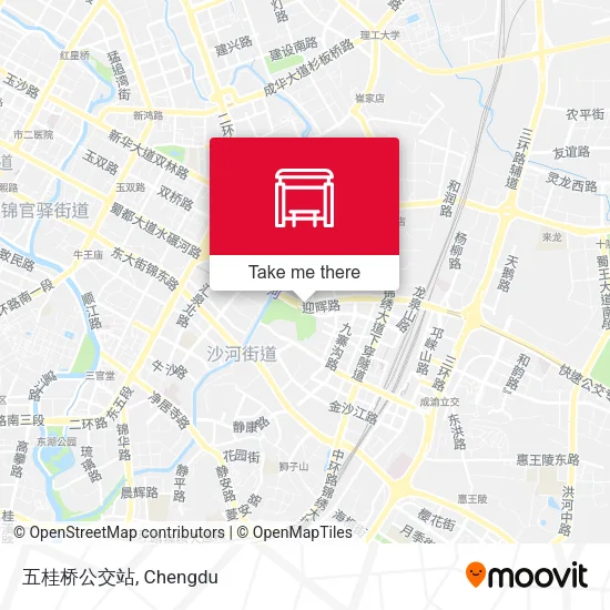 五桂桥公交站 map