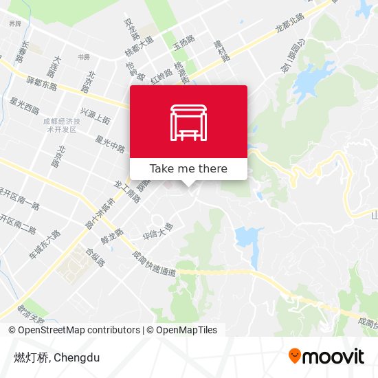 燃灯桥 map