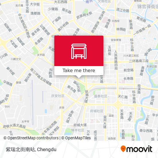 紫瑞北街南站 map