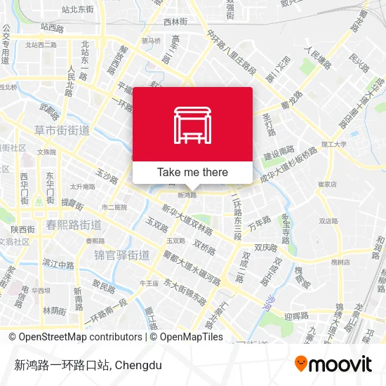 新鸿路一环路口站 map