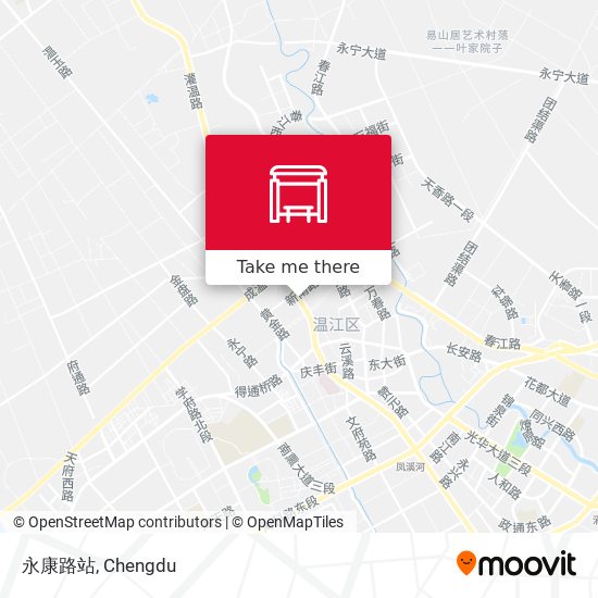 永康路站 map