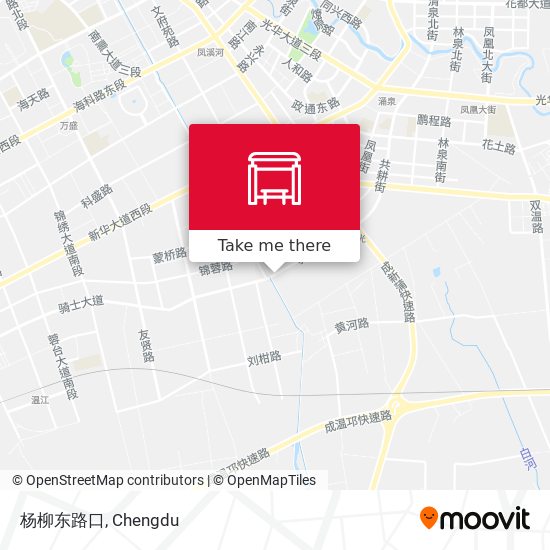 杨柳东路口 map