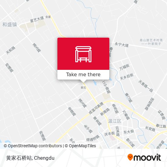黄家石桥站 map