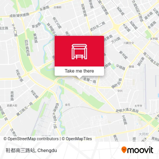 鞋都南三路站 map