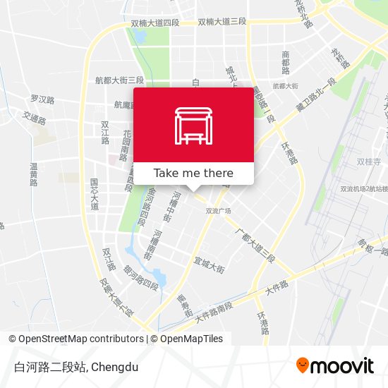 白河路二段站 map