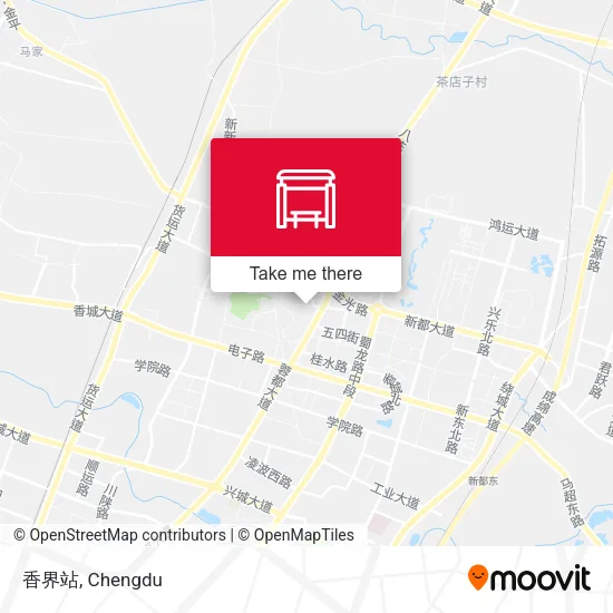 香界站 map