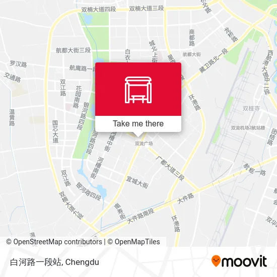 白河路一段站 map