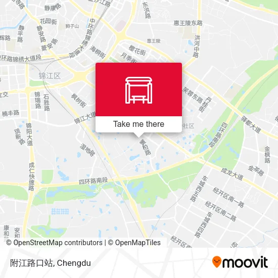 附江路口站 map