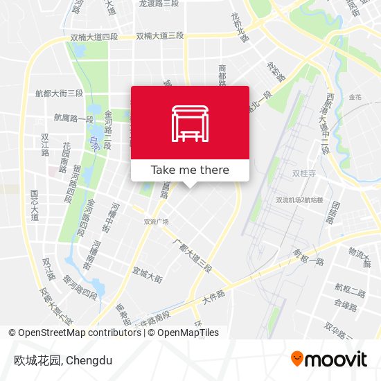 欧城花园 map