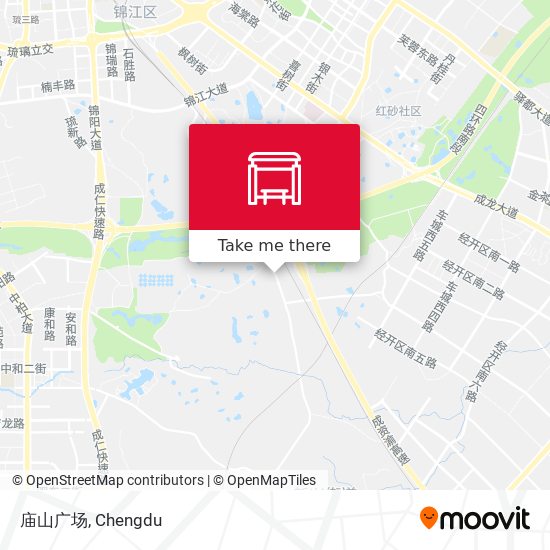 庙山广场 map