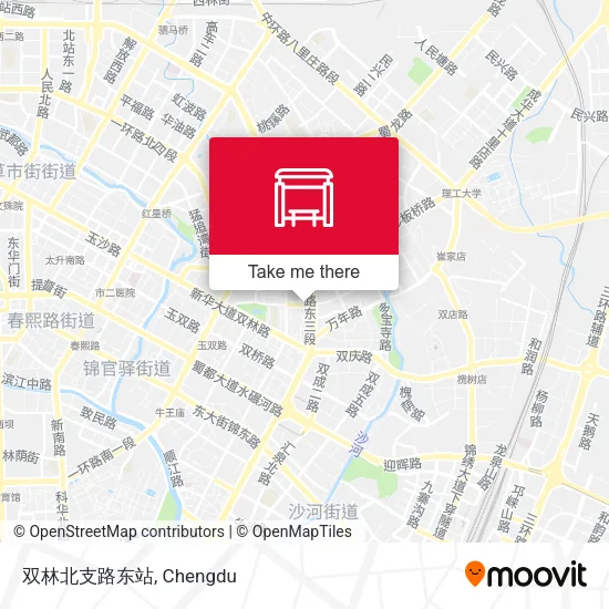双林北支路东站 map