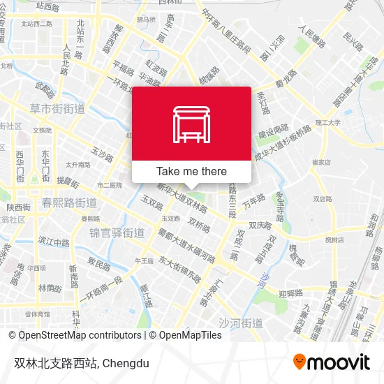 双林北支路西站 map