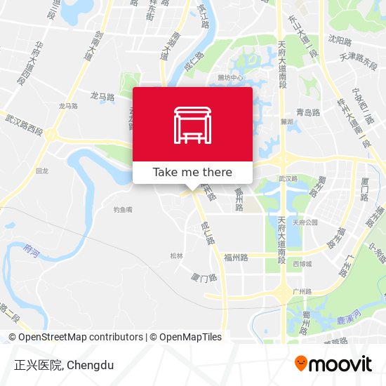 正兴医院 map