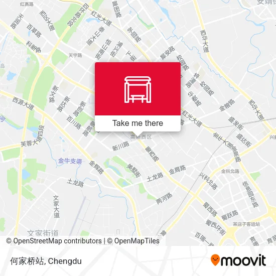 何家桥站 map