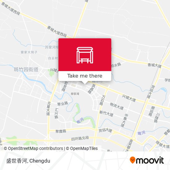 盛世香河 map